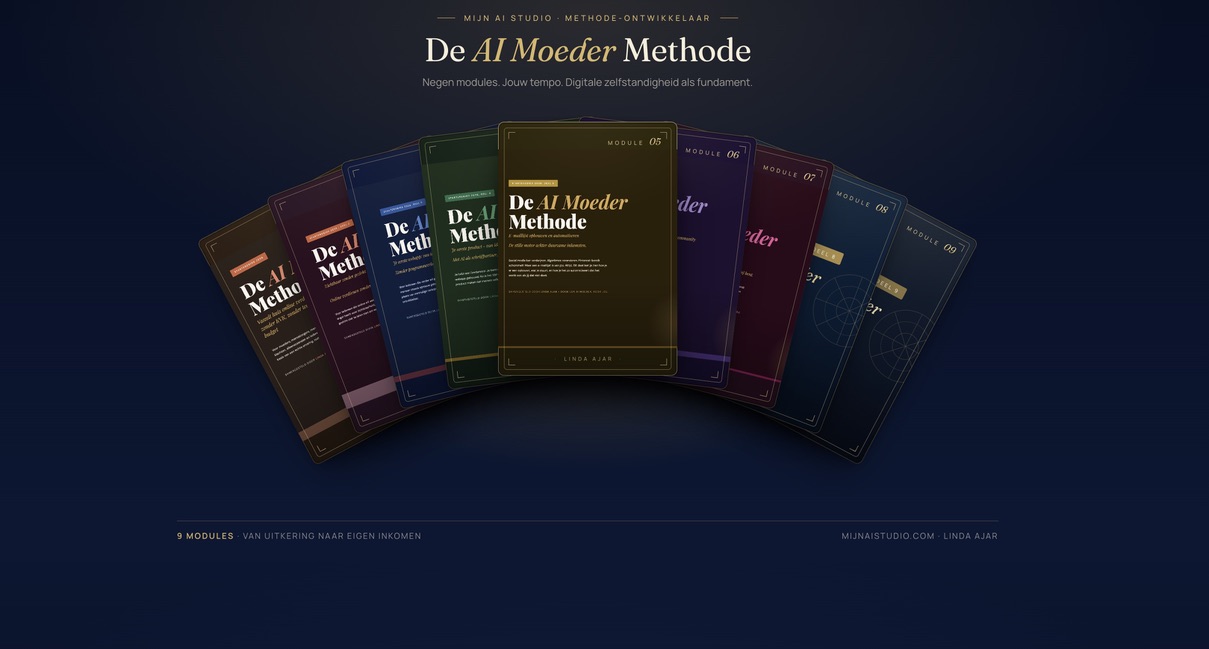 De AI Moeder Methode — 9 modules